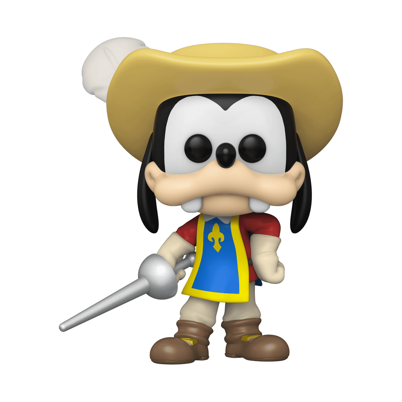 FUN58605 Mickey Mouse - Goofy Musketeer NYCC 2021 US Exclusive Pop! Vinyl [RS] - Funko - Titan Pop Culture