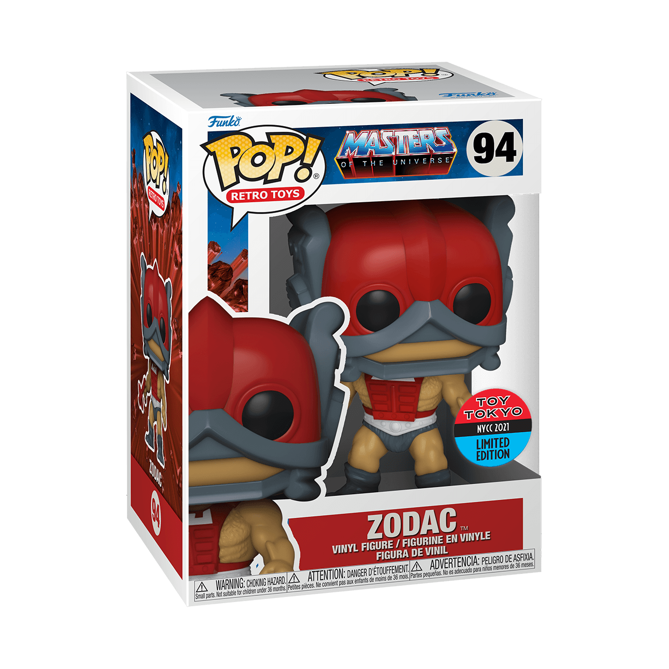 FUN58609 Masters of the Universe - Zodac NYCC 2021 US Exclusive Pop! Vinyl [RS] - Funko - Titan Pop Culture
