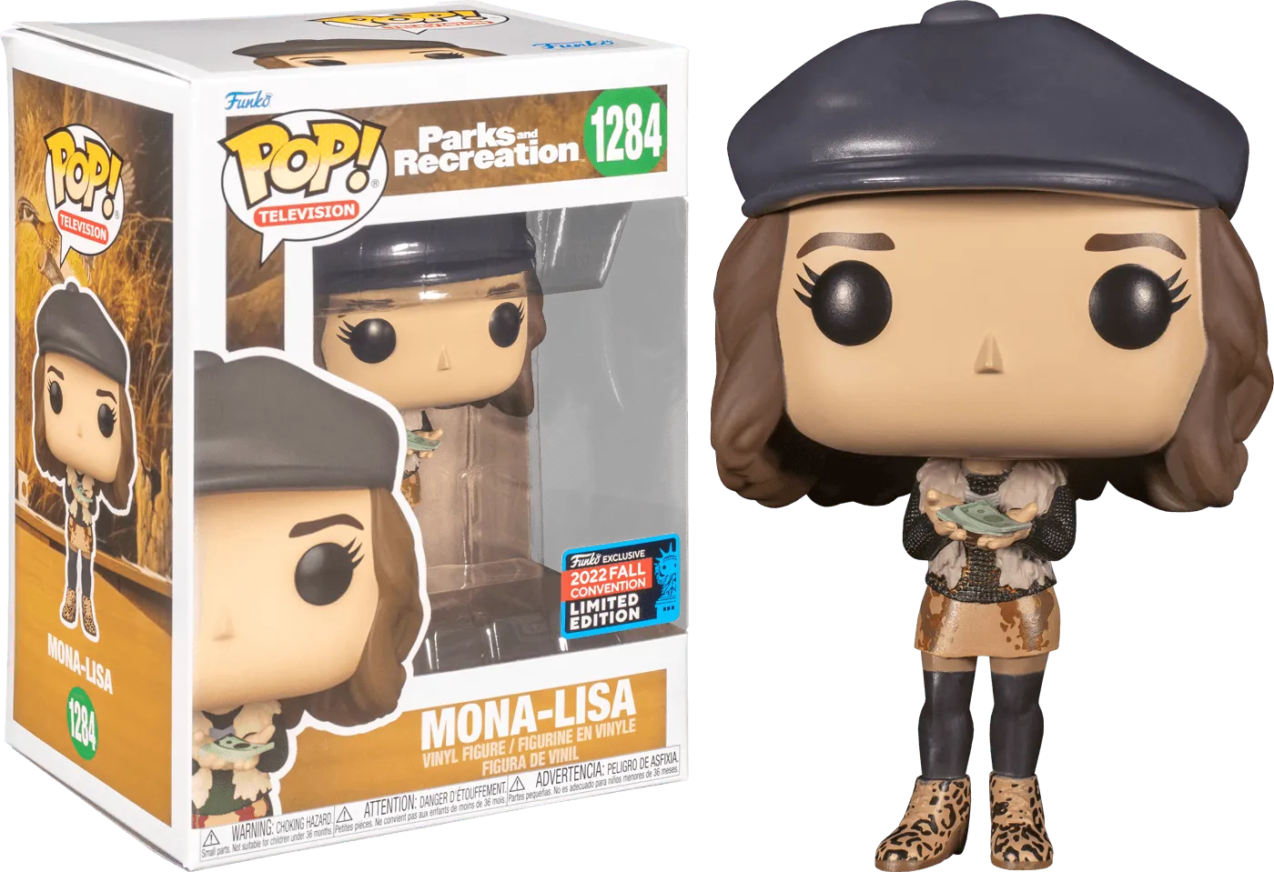 FUN58626 Parks & Recreation - Mona Lisa Saperstein NYCC 2022 US Exclusive Pop! Vinyl [RS] - Funko - Titan Pop Culture