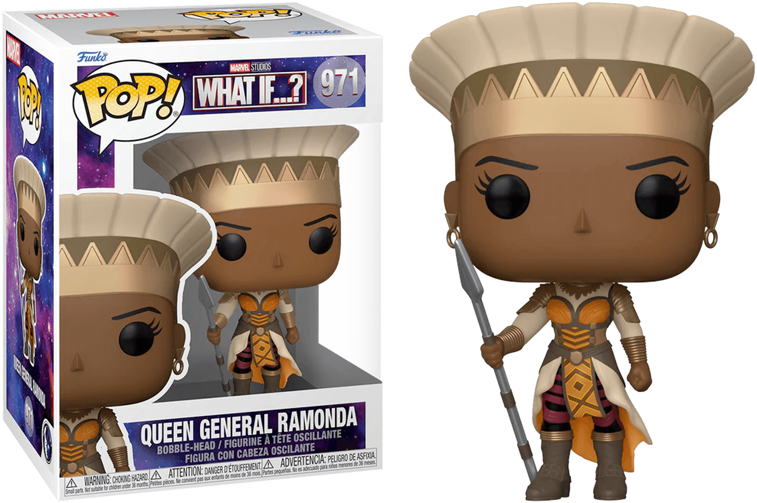 FUN58650 What If - Queen General Ramonda Pop! Vinyl - Funko - Titan Pop Culture