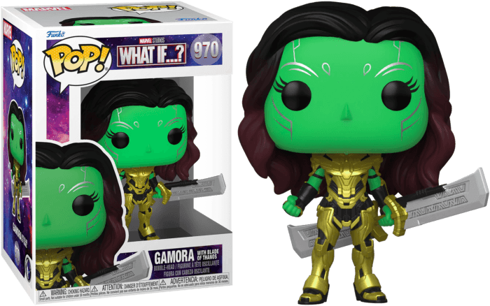 FUN58651 What If - Gamora w/Blade of Thanos Pop! Vinyl - Funko - Titan Pop Culture