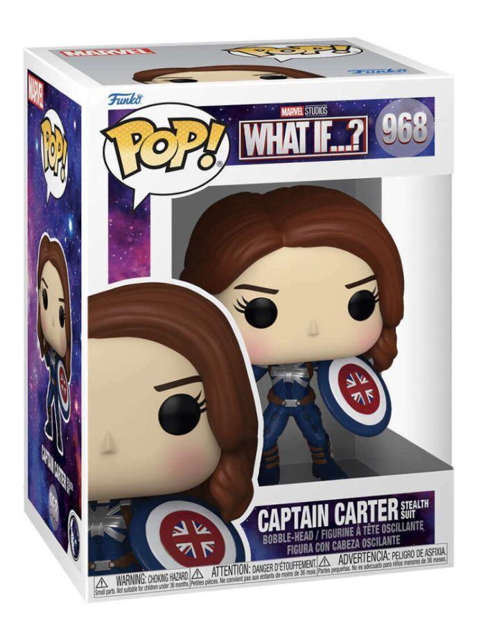 FUN58653 What If - Captain Carter (Stealth Suit) Pop! Vinyl - Funko - Titan Pop Culture