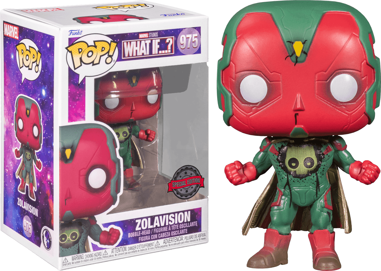 FUN58656 What If - Zola Vision US Exclusive Pop! Vinyl [RS] - Funko - Titan Pop Culture