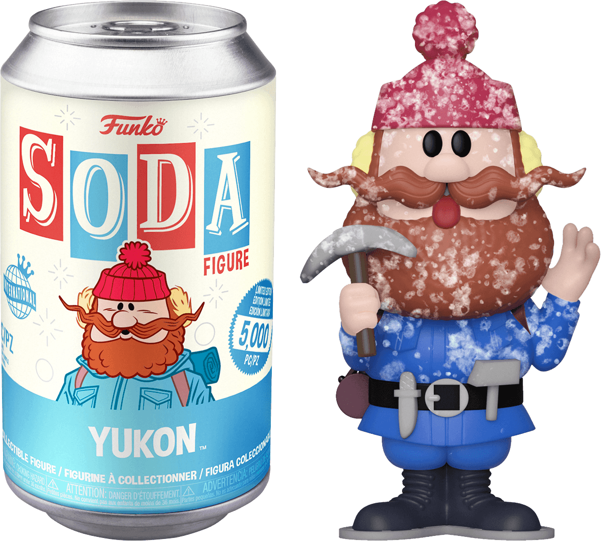 FUN58718 Rudolph the Red-Nosed Reindeer - Yukon (with chase) Vinyl Soda - Funko - Titan Pop Culture