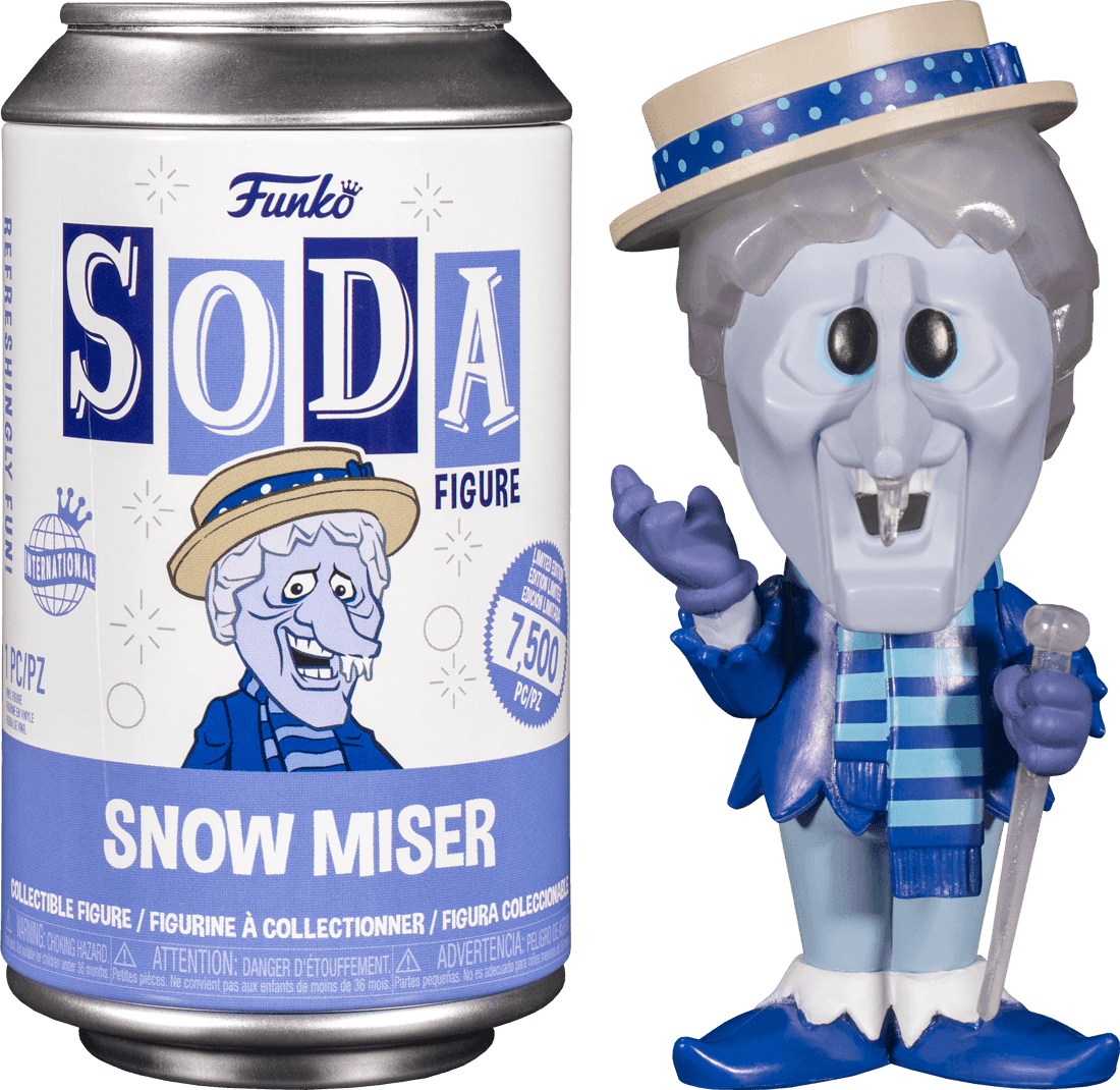 FUN58721 The Year Without A Santa Claus - Snow Miser (with chase) Vinyl Soda - Funko - Titan Pop Culture
