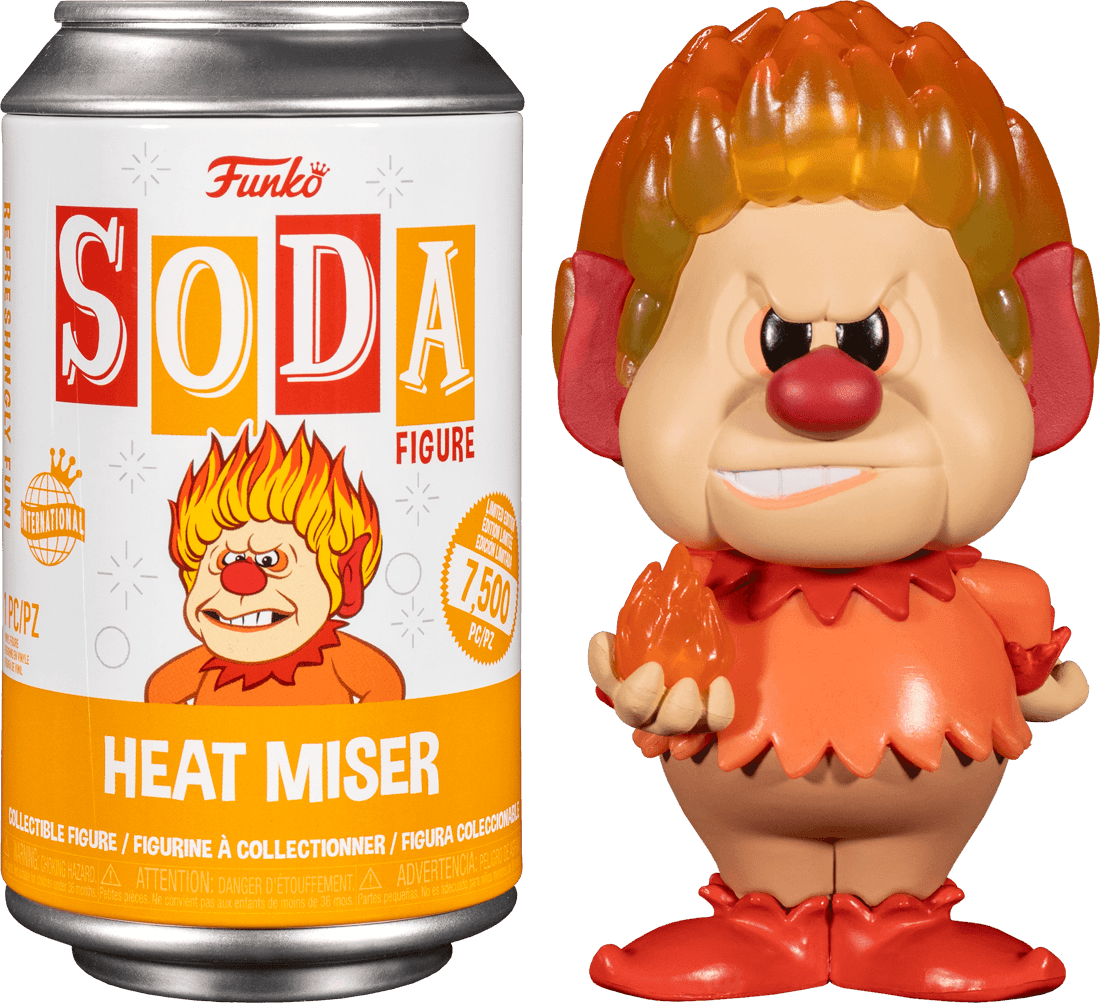FUN58722 The Year Without A Santa Claus - Heat Miser (with chase) Vinyl Soda - Funko - Titan Pop Culture