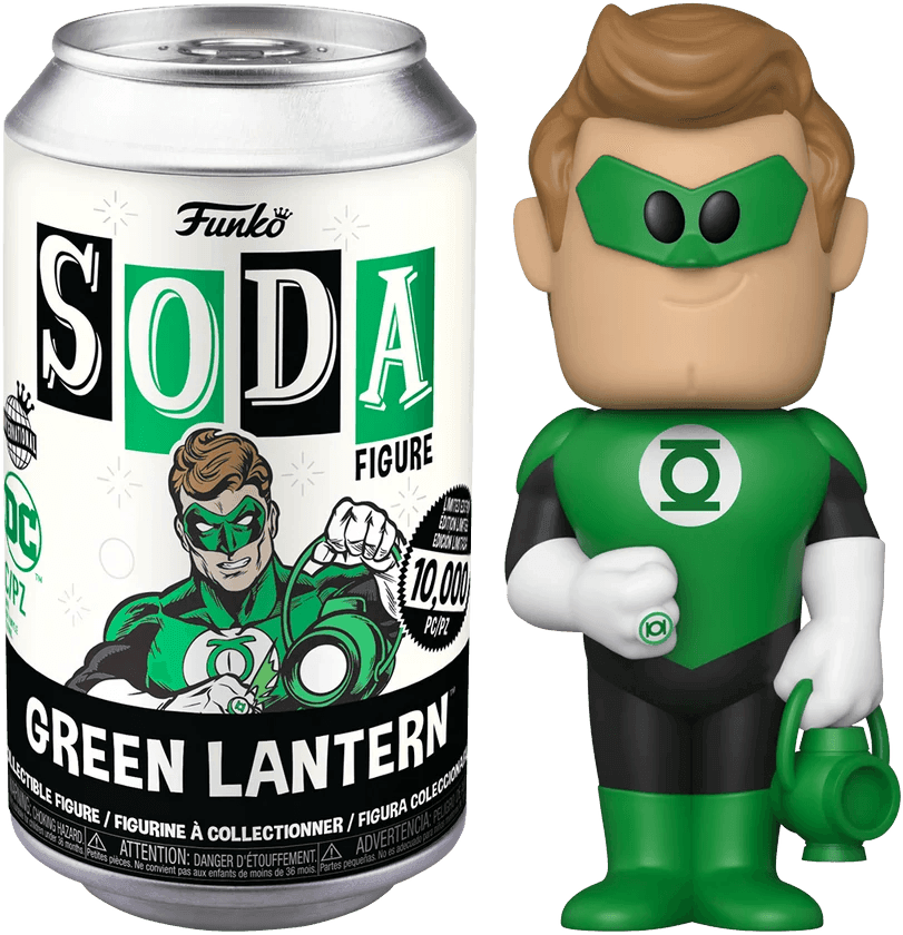 FUN58725 Green Lantern - Green Lantern (with chase) Vinyl Soda - Funko - Titan Pop Culture