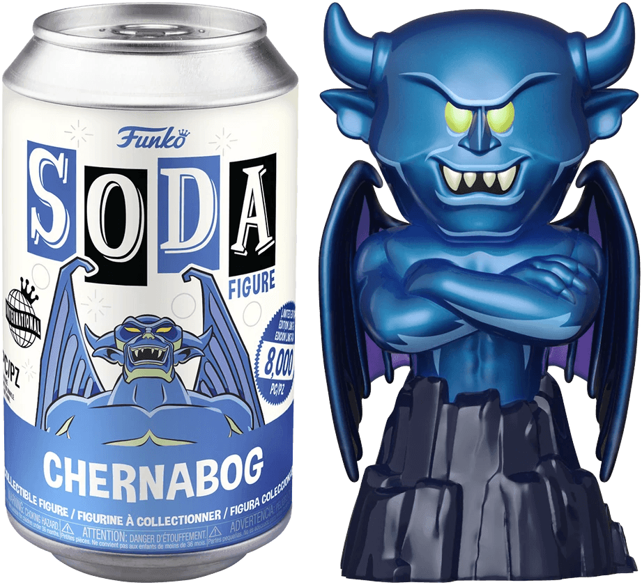 FUN58732 Fantasia - Chernabog (with chase) Vinyl Soda - Funko - Titan Pop Culture