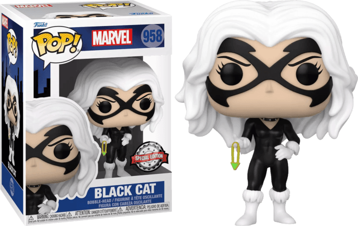 FUN58863 Spider-Man The Animated Series - Black Cat US Exclusive Pop! Vinyl [RS] - Funko - Titan Pop Culture