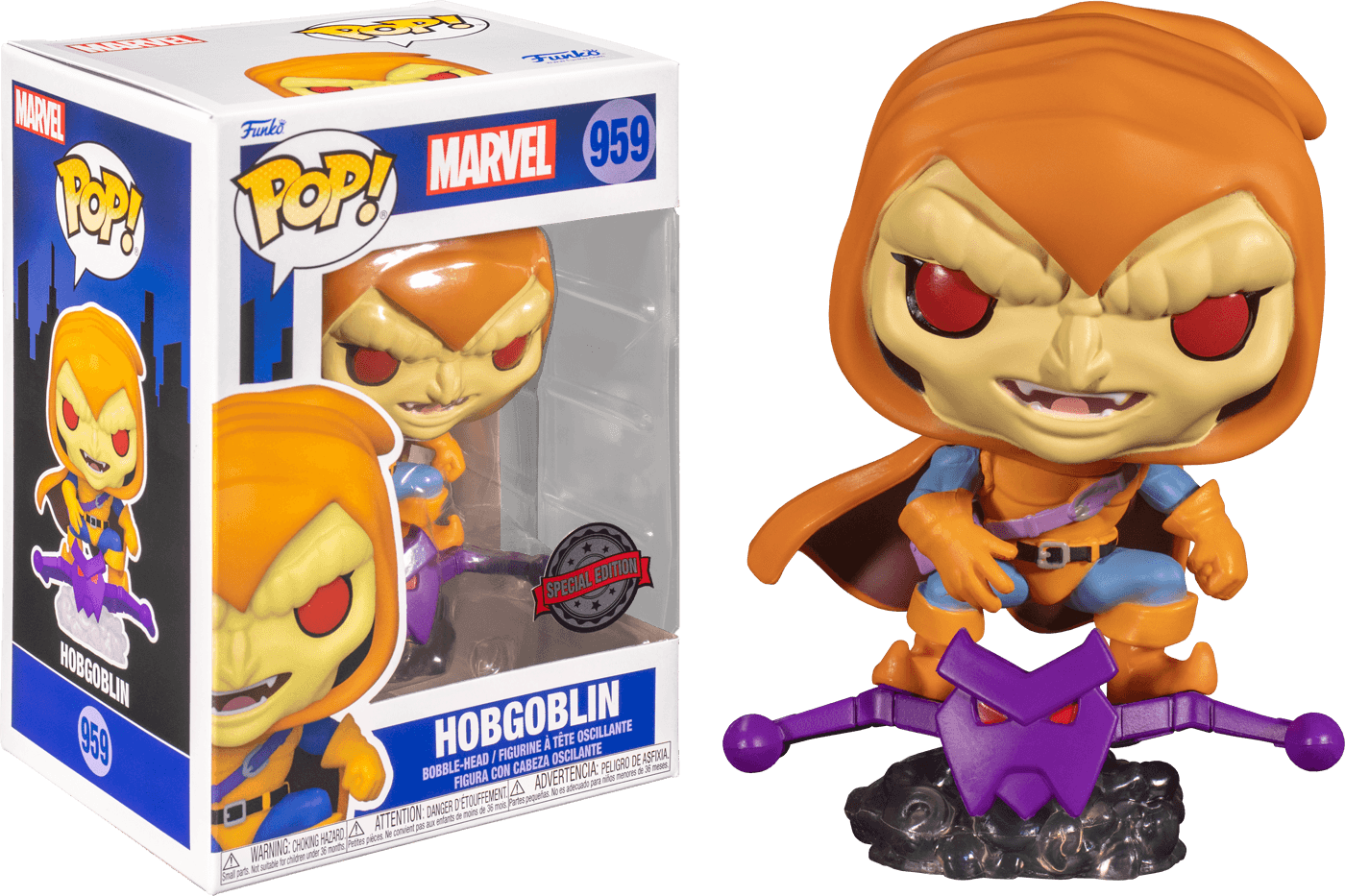 FUN58867 Spider-Man The Animated Series - Hobgoblin US Exclusive Pop! Vinyl [RS] - Funko - Titan Pop Culture