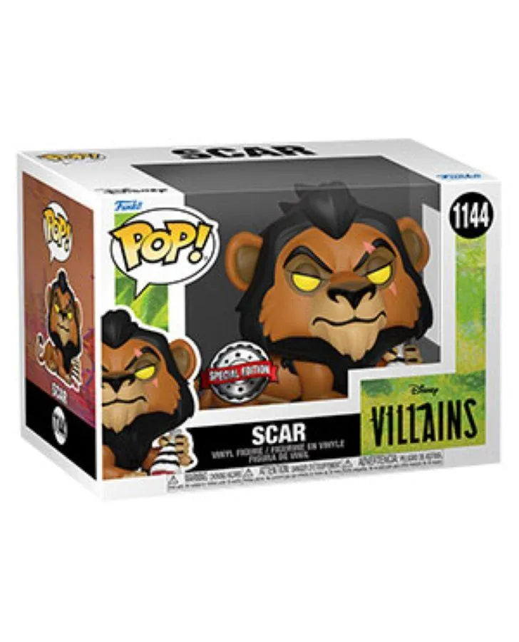 FUN58934 Disney Villains - Scar Specialty Store Exclusive Pop! Vinyl [RS] - Funko - Titan Pop Culture