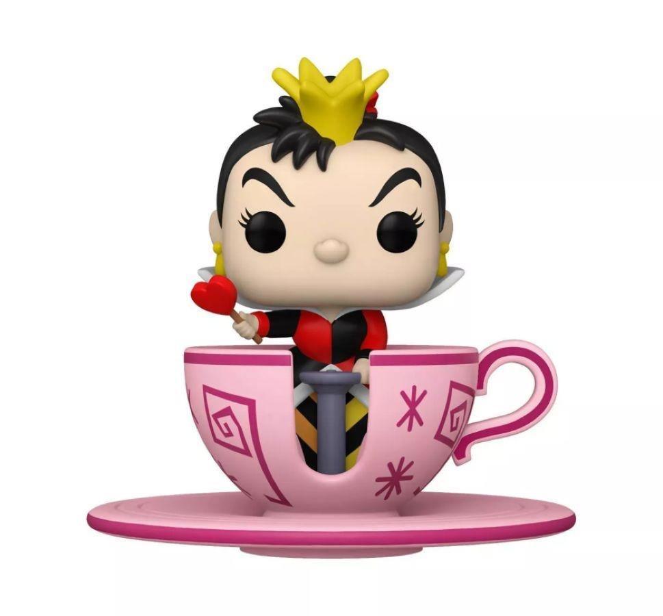 FUN58963 Disney World - Queen of Hearts Teacup Ride 50th Anniversary US Exclusive Pop! Ride [RS] - Funko - Titan Pop Culture