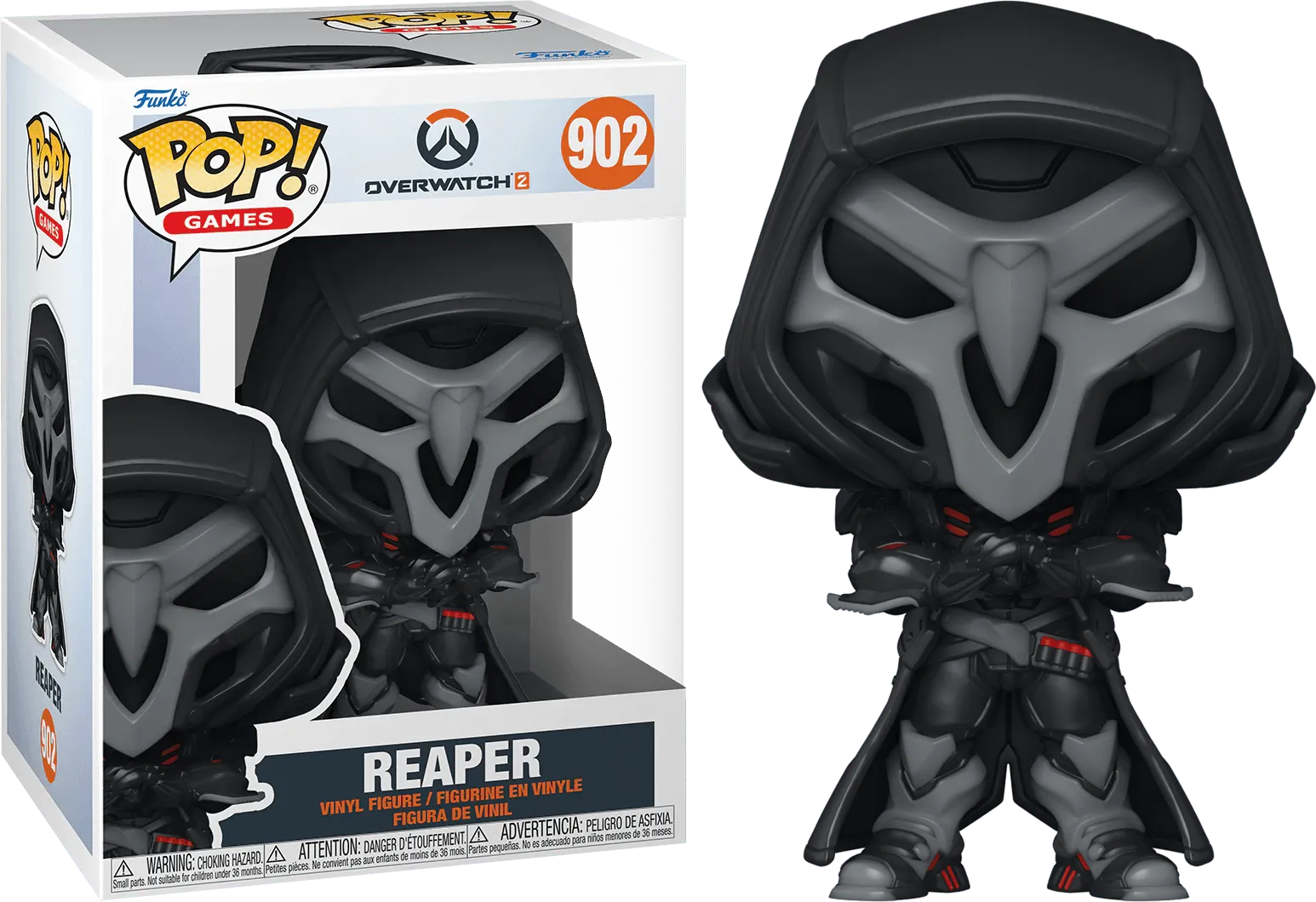 FUN59187 Overwatch 2 - Reaper Pop! Vinyl - Funko - Titan Pop Culture