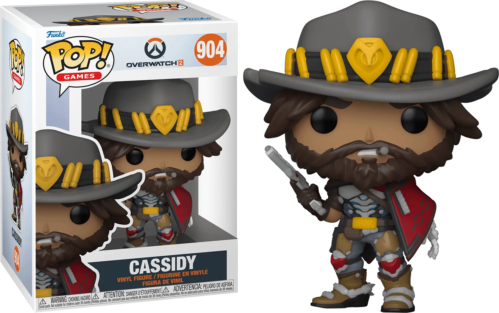 FUN59189 Overwatch 2 - Cole Cassidy Pop! Vinyl - Funko - Titan Pop Culture