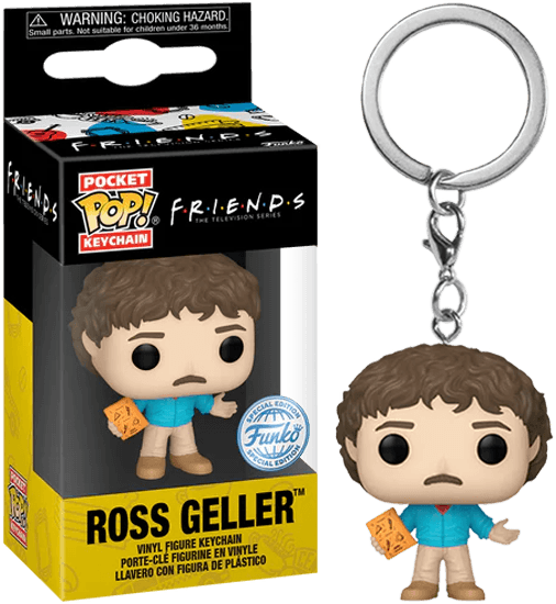 FUN59192 Friends - 80's Ross US Exclusive Pop! Keychain [RS] - Funko TBA - Titan Pop Culture