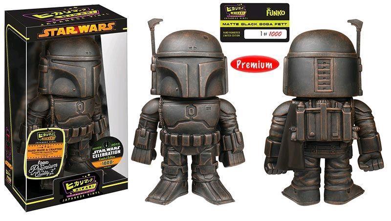 FUN5924 Star Wars - Boba Fett Matte Black Hikari Figure - Funko - Titan Pop Culture