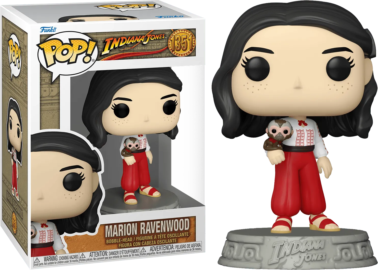 FUN59260 Indiana Jones: Raiders of the Lost Ark - Marion Ravenwood Pop! Vinyl - Funko - Titan Pop Culture