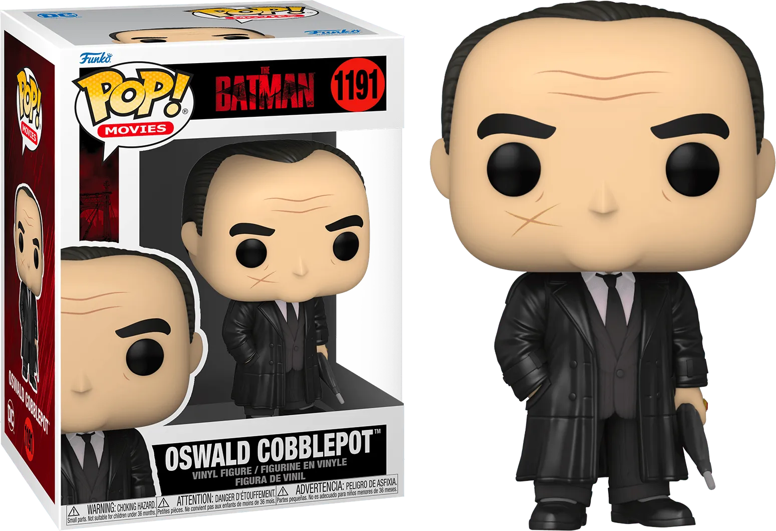 FUN59280 The Batman - Oswald Cobblepot (with chase) Pop! Vinyl - Funko TBA - Titan Pop Culture