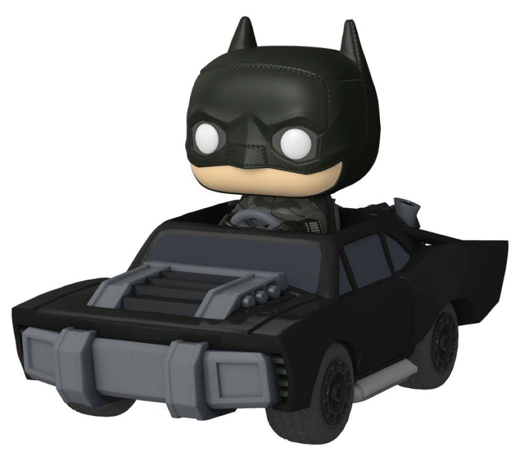 FUN59288 The Batman - Batman in Batmobile Pop! Ride - Funko - Titan Pop Culture