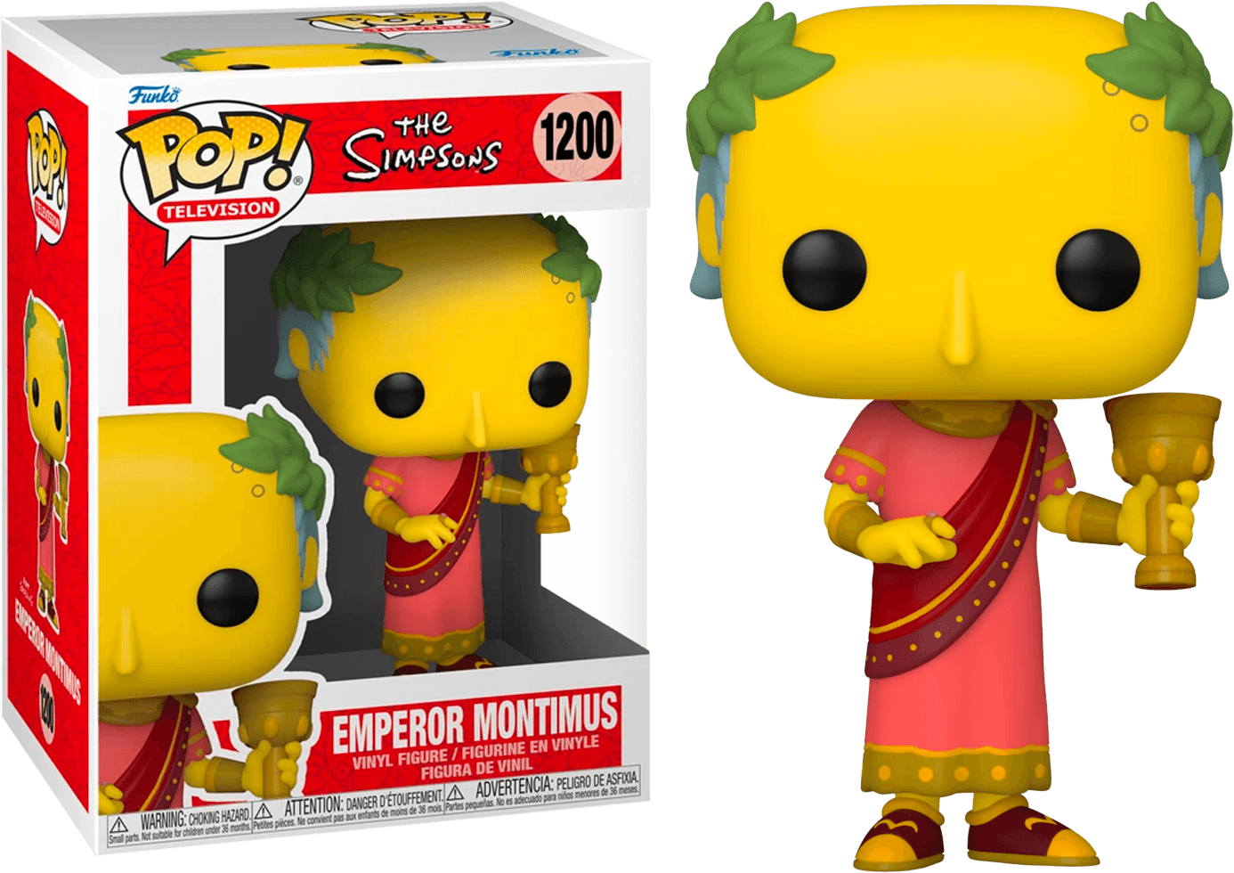 FUN59296 The Simpsons - Emperor Montimus Pop! Vinyl - Funko - Titan Pop Culture