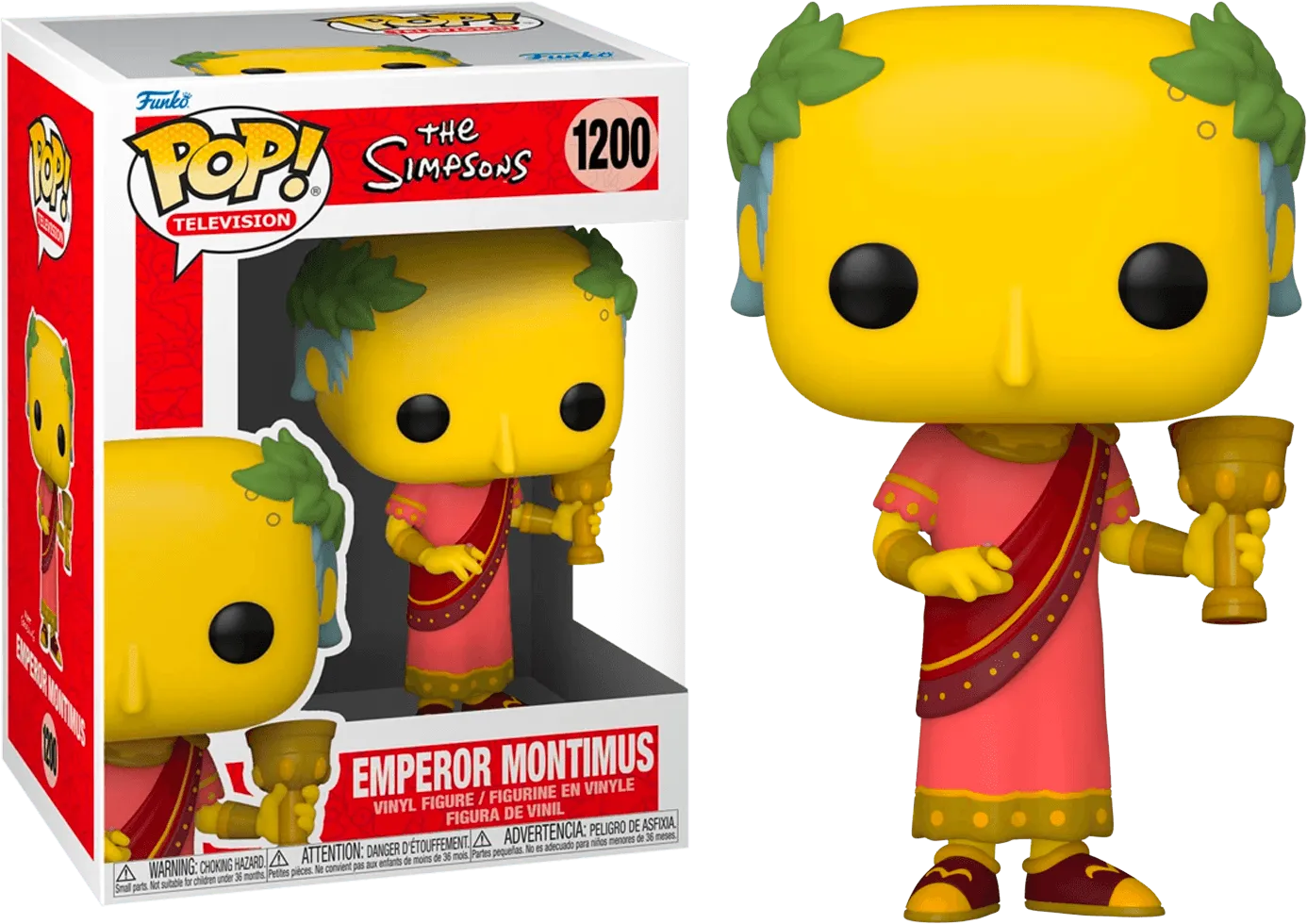 FUN59296 The Simpsons - Emperor Montimus Pop! Vinyl - Funko - Titan Pop Culture