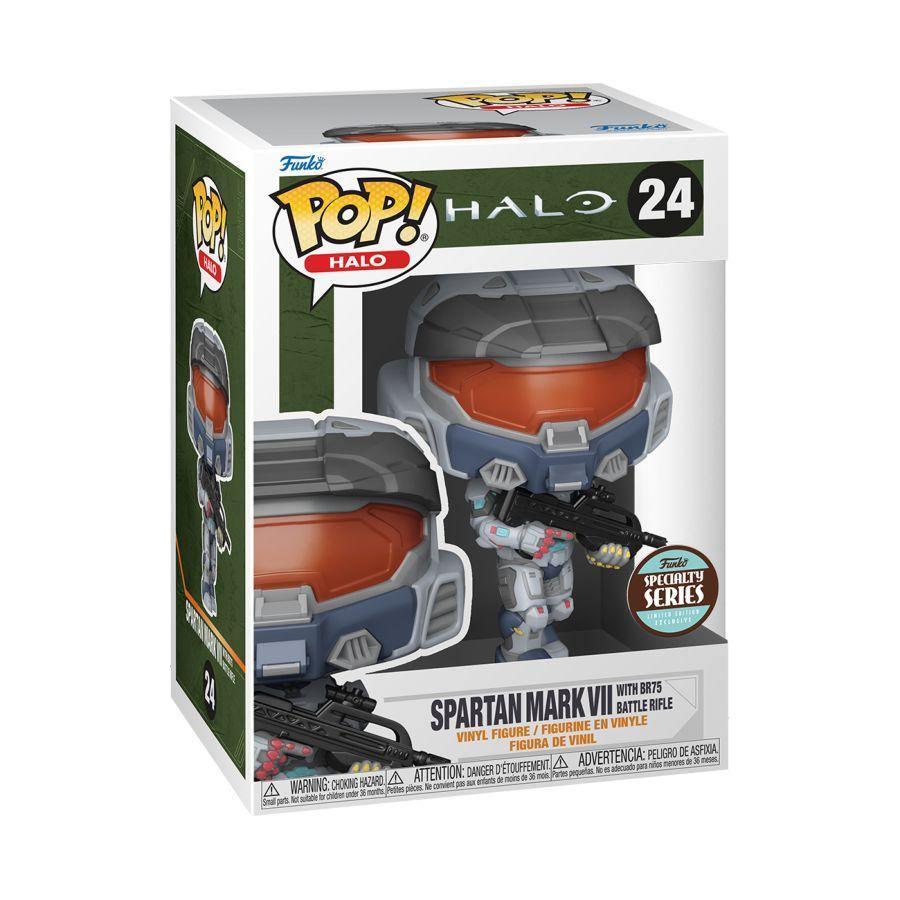 FUN59338 Halo: Infinite - Spartan Mark VII with BR75 Battle Rifle Pop! Vinyl - Funko - Titan Pop Culture