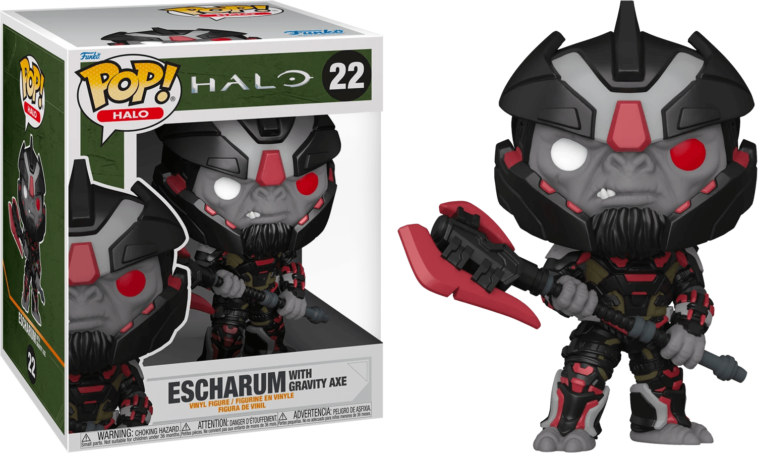 FUN59339 Halo: Infinite - Escharum with Gravity Axe 6" Pop! Vinyl - Funko - Titan Pop Culture