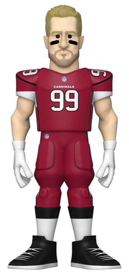 FUN59356 NFL: Cardinals - JJ Watt (with chase) 5" Vinyl Gold - Funko - Titan Pop Culture