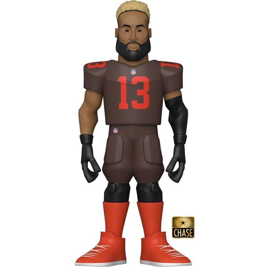 FUN59358 NFL: Browns - Odell Beckham Jr (with chase) 5" Vinyl Gold - Funko - Titan Pop Culture