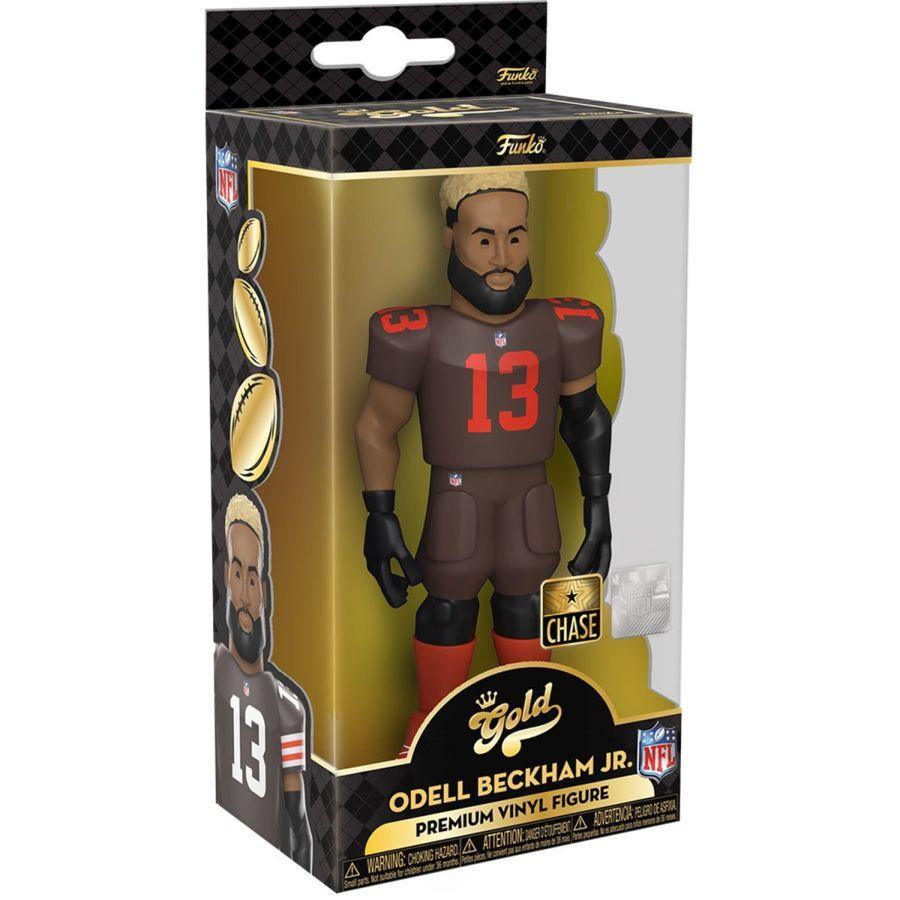 FUN59358 NFL: Browns - Odell Beckham Jr (with chase) 5" Vinyl Gold - Funko - Titan Pop Culture