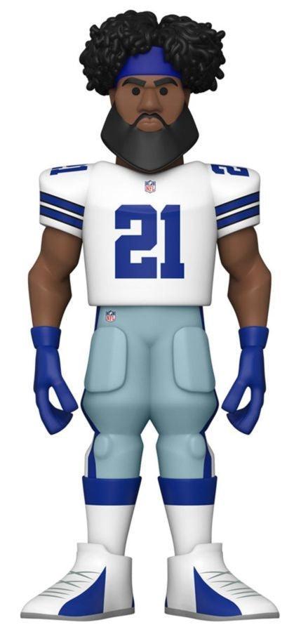 FUN59360 NFL: Cowboys - Ezekiel Elliott (with chase) 5" Vinyl Gold - Funko - Titan Pop Culture