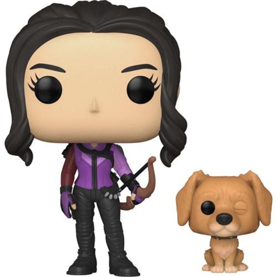 FUN59481 Hawkeye (TV) - Kate Bishop & Lucky the Pizza Dog Pop! Vinyl - Funko - Titan Pop Culture