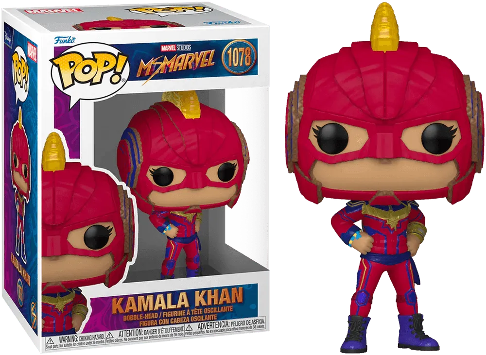 FUN59496 Ms Marvel (TV) - Kamala Khan Pop! Vinyl - Funko - Titan Pop Culture