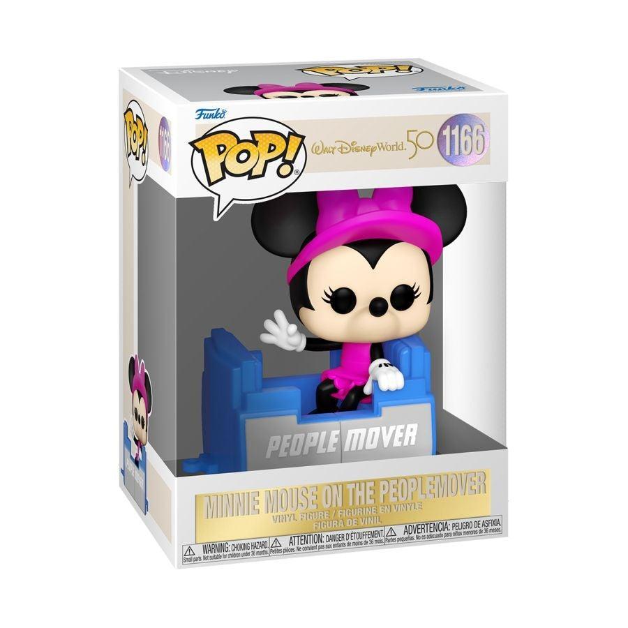 FUN59508 Disney World - Minnie Mouse on People Mover 50th Anniversary Pop! Vinyl - Funko - Titan Pop Culture