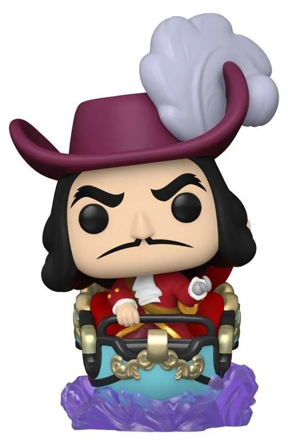 FUN59512 Disney World - Captain Hook At Pan's Flight Attraction 50th Anniversary Pop! Ride - Funko - Titan Pop Culture