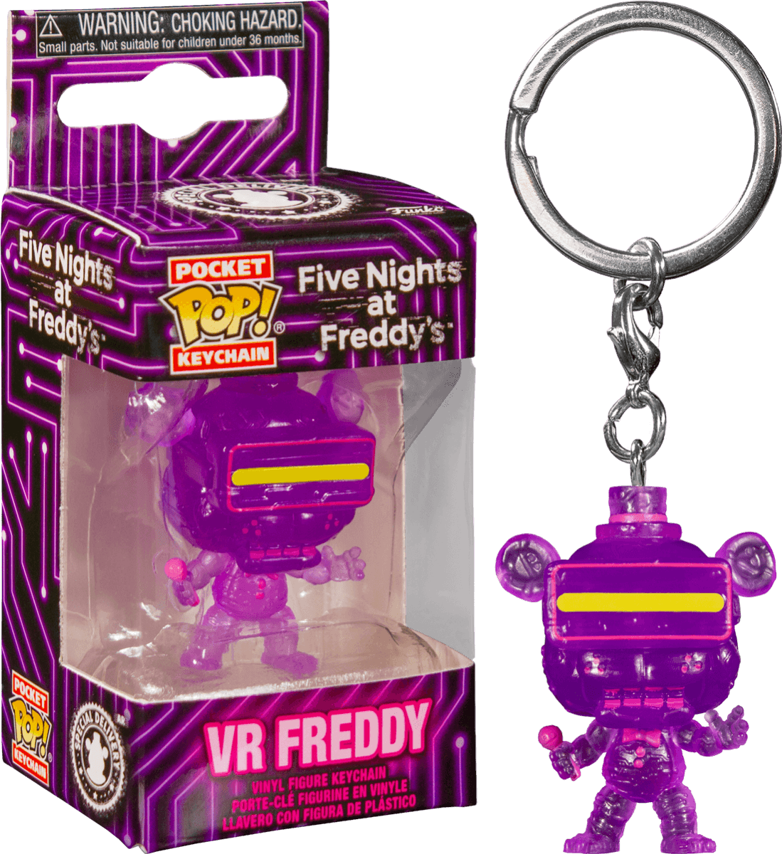 FUN59692 Five Nights at Freddy's: Special Delivery - VR Freddy Pocket Pop! Keychain - Funko - Titan Pop Culture