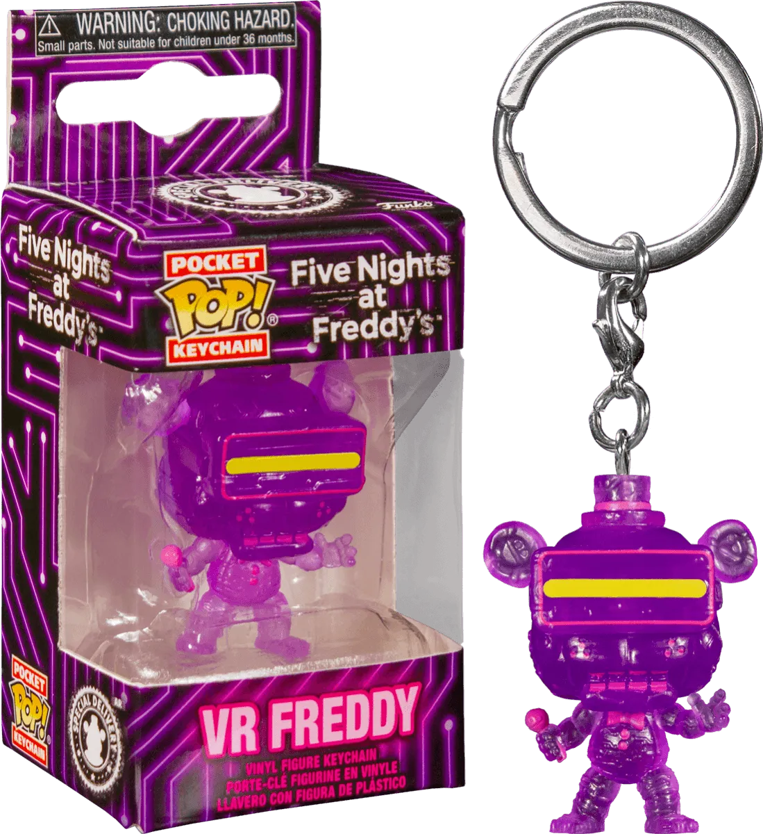 FUN59692 Five Nights at Freddy's: Special Delivery - VR Freddy Pocket Pop! Keychain - Funko - Titan Pop Culture