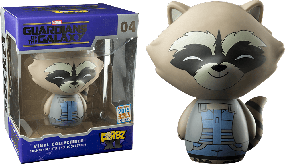 FUN6004 Guardians of the Galaxy - Rocket 6" Variant SDCC 2015 US Exclusive Dorbz - Funko - Titan Pop Culture