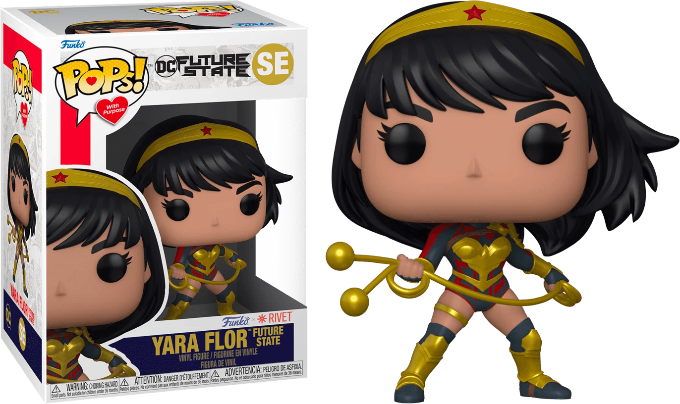 FUN60100 Wonder Woman - Yara Flor Pop! With Purpose Pop! Vinyl - Funko - Titan Pop Culture