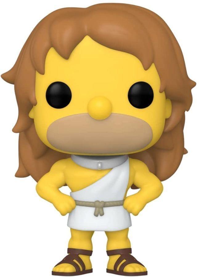 FUN60119 The Simpsons - Buff Homer US Exclusive Pop! Vinyl [RS] - Funko - Titan Pop Culture