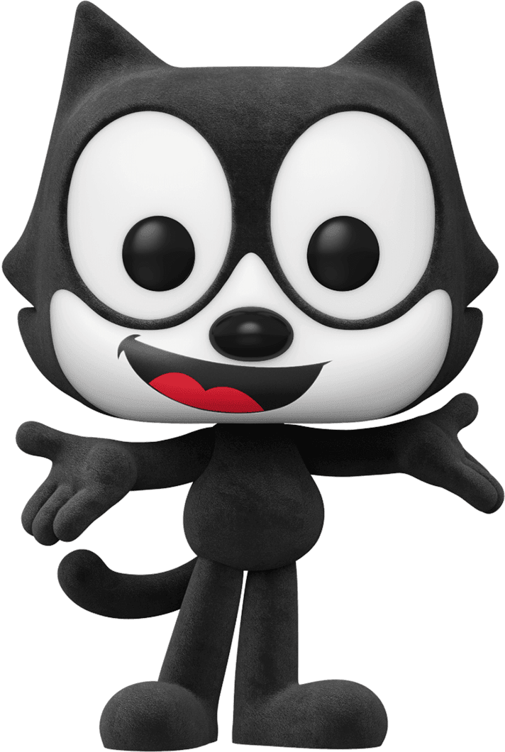 FUN60160 Felix the Cat - Felix Flocked US Exclusive Pop! Vinyl [RS] - Funko - Titan Pop Culture