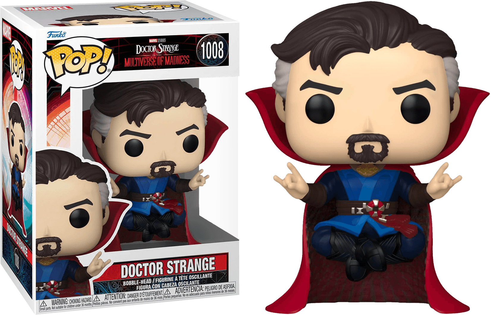 FUN60164 Doctor Strange 2: Multiverse of Madness - Doctor Strange Levitating Specialty Exclusive Pop! Vinyl - Funko - Titan Pop Culture