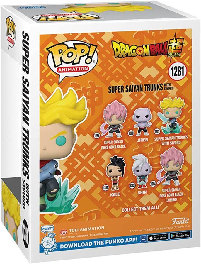 FUN60245 Dragon Ball Super - Super Saiyan Trunks with Sword Glow US Exclusive Pop! Vinyl [RS] - Funko - Titan Pop Culture