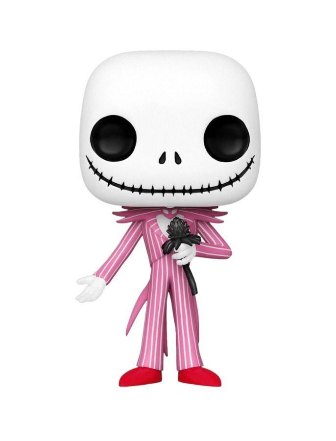 FUN60313 The Nightmare Before Christmas - Jack with Pink & Red Suit US Exclusive Pop! Vinyl [RS] - Funko - Titan Pop Culture