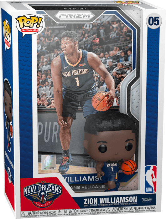 FUN60528 NBA - Zion Williamson Pop! Trading Card - Funko - Titan Pop Culture