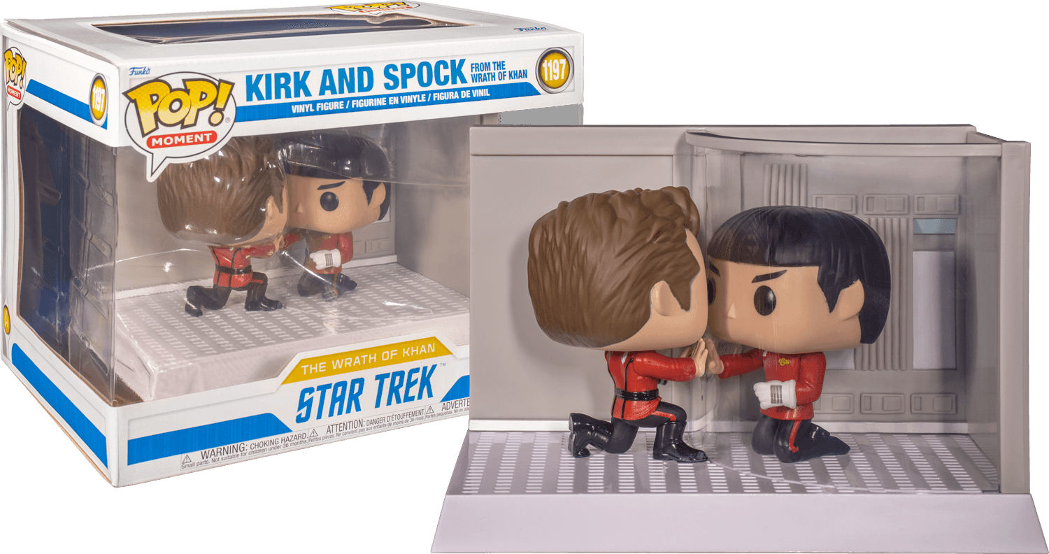 FUN60815 Star Trek: The Original Series - Kirk & Spock US Exclusive Pop! Moment [RS] - Funko - Titan Pop Culture