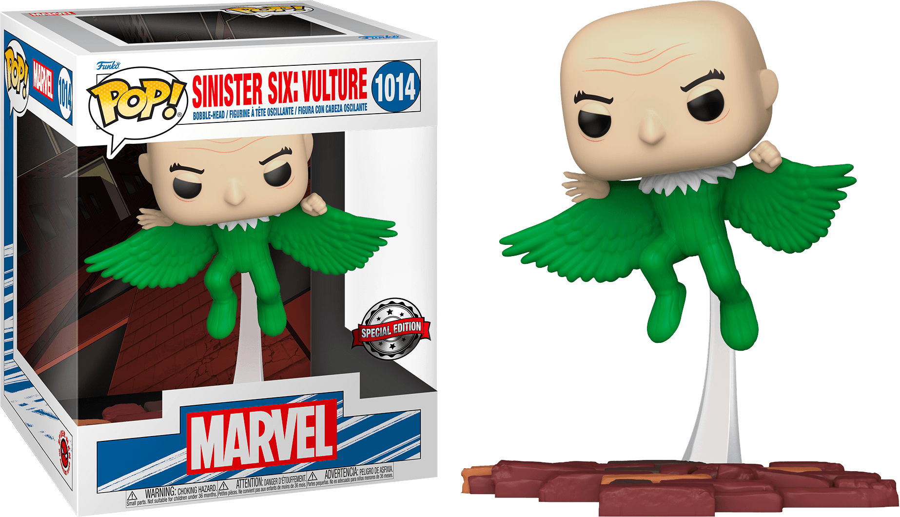 FUN60903 Marvel Comics - Sinister Six Vulture US Exclusive Pop! Deluxe [RS] - Funko - Titan Pop Culture