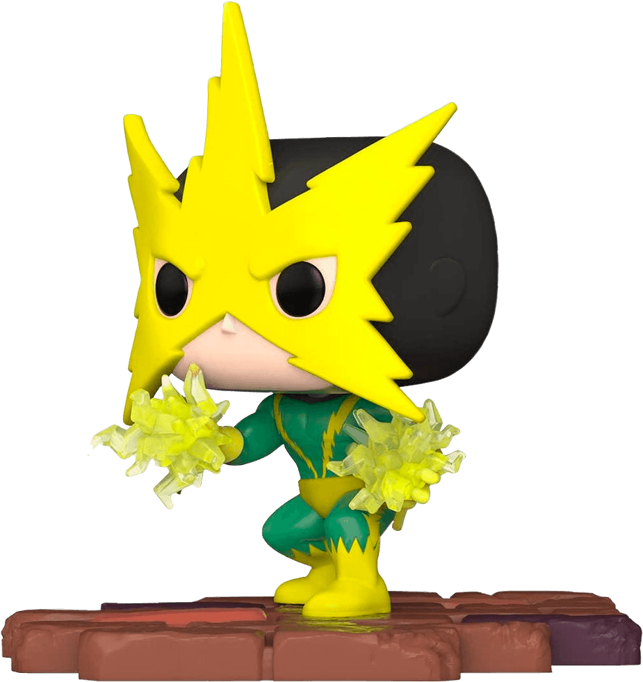 FUN60906 Marvel Comics - Sinister Six: Electro US Exclusive Pop! Deluxe [RS] - Funko - Titan Pop Culture