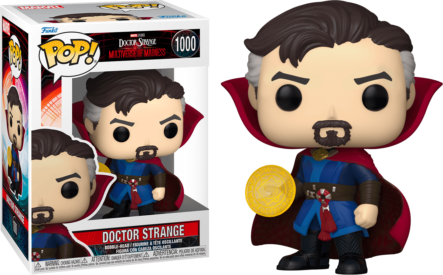 FUN60917 Doctor Strange 2: Multiverse of Madness - Doctor Strange Pop! Vinyl - Funko - Titan Pop Culture