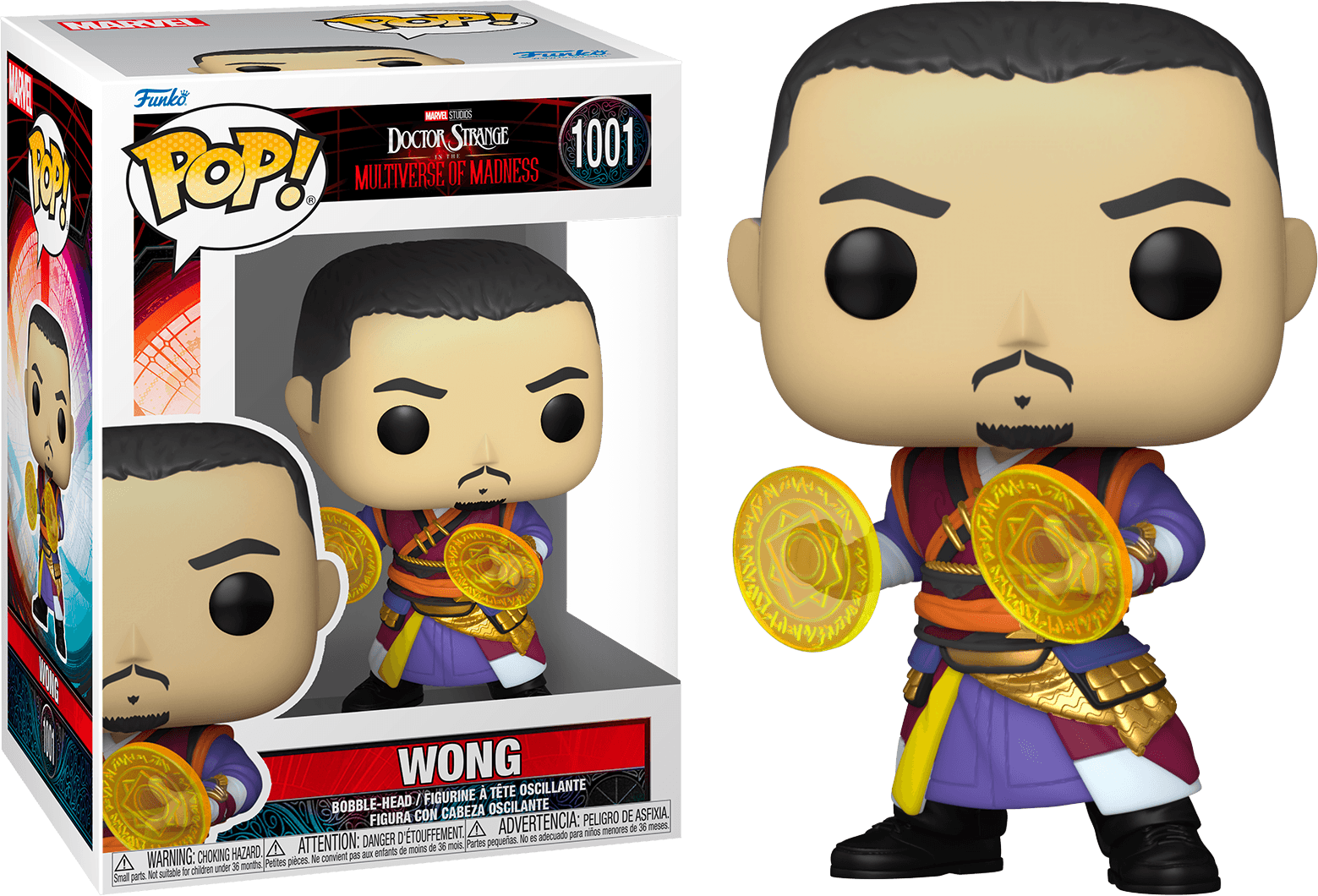 FUN60919 Doctor Strange 2: Multiverse of Madness - Wong Pop! Vinyl - Funko - Titan Pop Culture